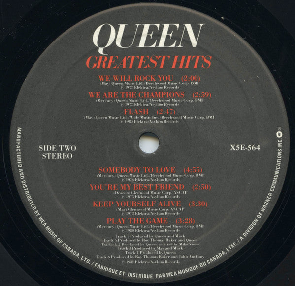 Queen : Greatest Hits (LP, Comp)