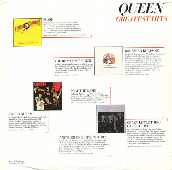 Queen : Greatest Hits (LP, Comp)