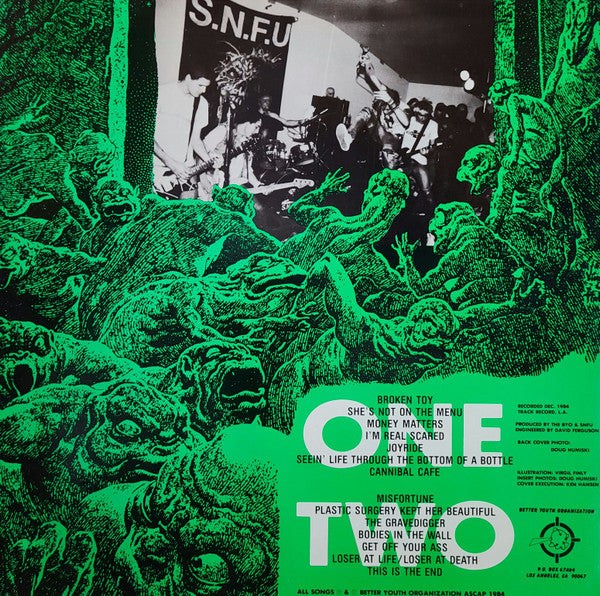 SNFU : ... And No One Else Wanted To Play (LP, Album, Ltd, Red)