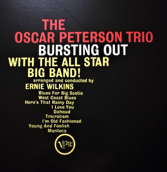 The Oscar Peterson Trio : Bursting Out With The All-Star Big Band (LP, Album, RE, Gat)