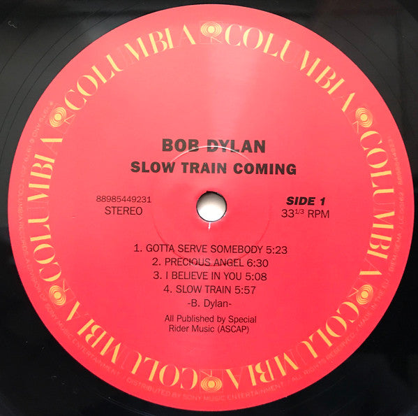 Bob Dylan : Slow Train Coming (LP, Album, RE, RM, RP, 180)