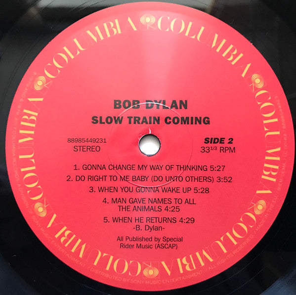 Bob Dylan : Slow Train Coming (LP, Album, RE, RM, RP, 180)