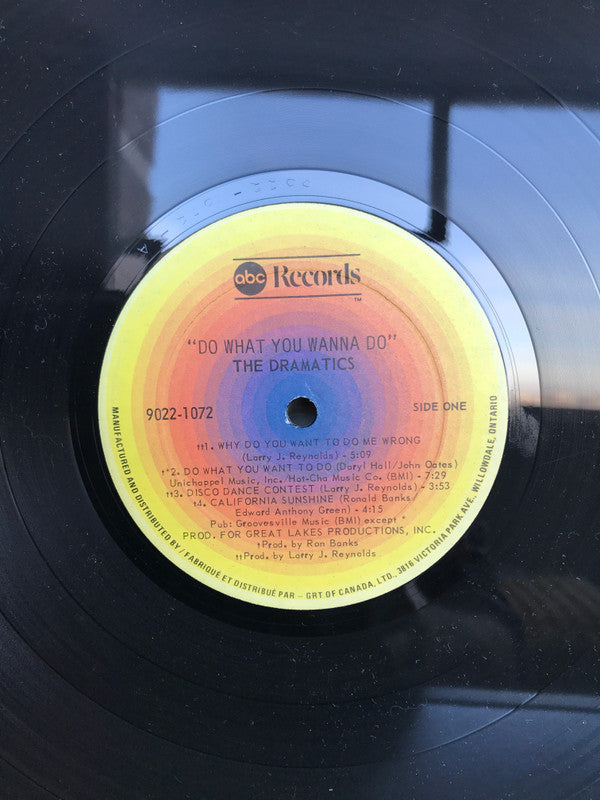 The Dramatics : Do What You Wanna Do (LP, Album)
