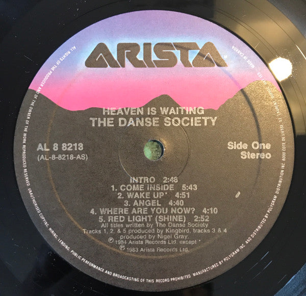 The Danse Society : Heaven Is Waiting (LP, Album)