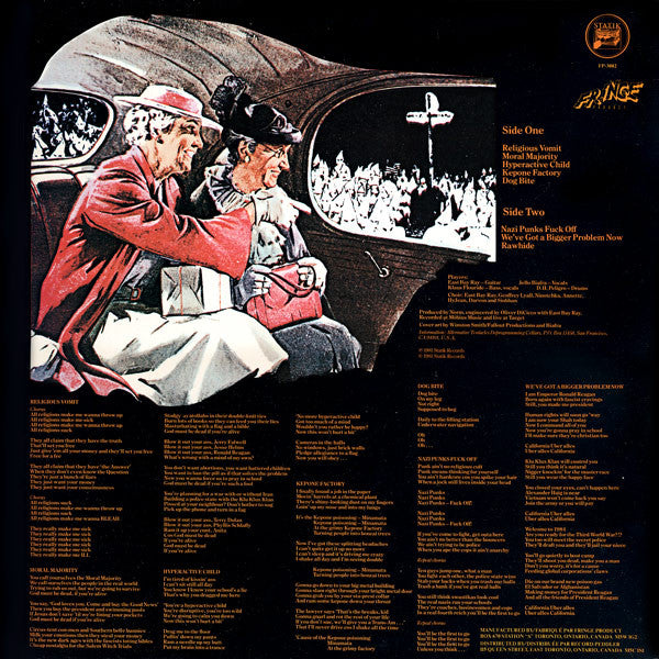 Dead Kennedys : In God We Trust, Inc. (12", EP)