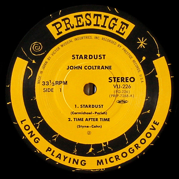 John Coltrane = John Coltrane : Stardust = スターダスト (LP, Album, RE)