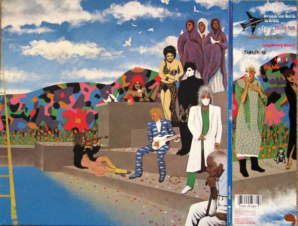 Prince And The Revolution : Around The World In  A Day (LP, Album, Gat)