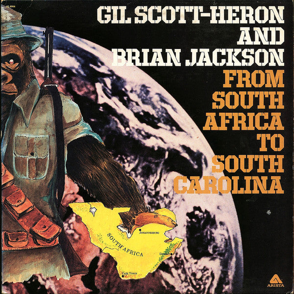Gil Scott-Heron & Brian Jackson : From South Africa To South Carolina (LP, Album, Gat)
