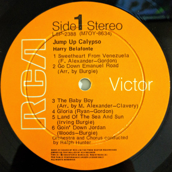 Harry Belafonte : Jump Up Calypso (LP, Album)