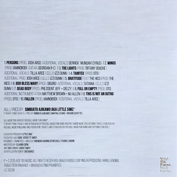 Little Simz : A Curious Tale Of Trials + Persons (LP, Album, Club, RE, Bla)