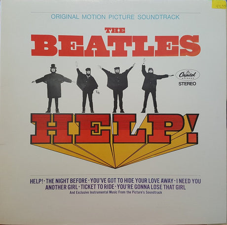 The Beatles : Help! (Original Motion Picture Soundtrack) (LP, Album, RE, Pur)