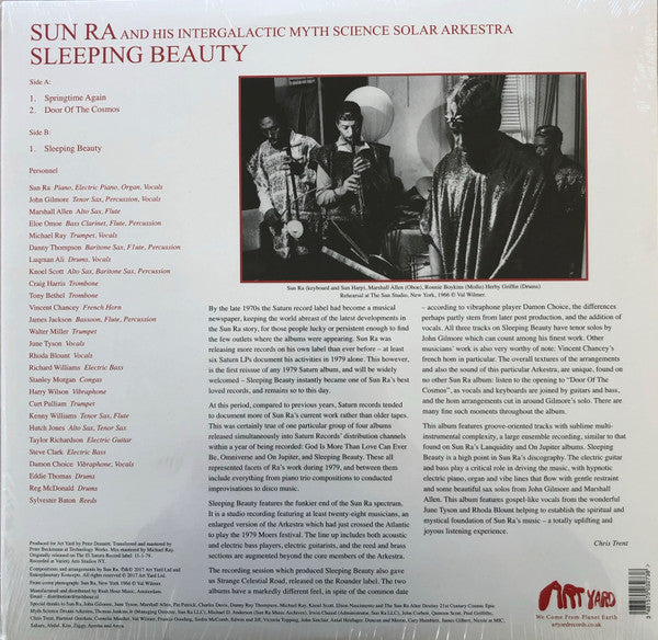 The Sun Ra Arkestra : Sleeping Beauty (LP, Album, RE)