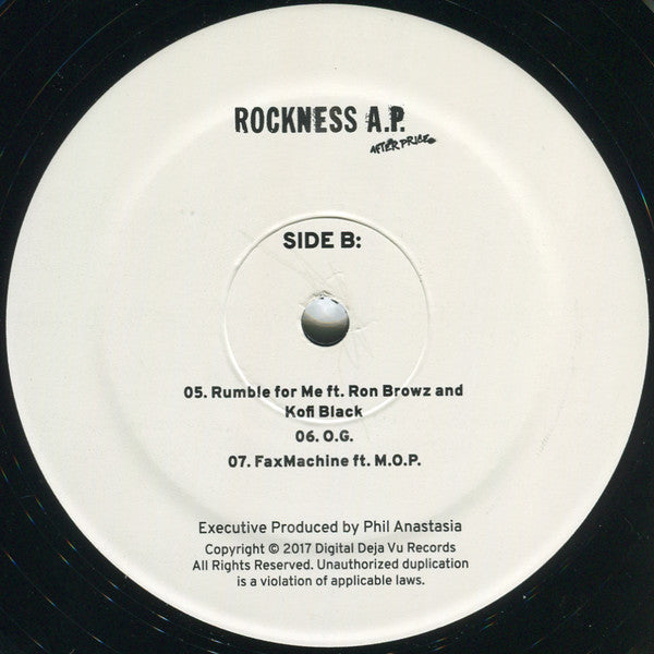 Rock (3) : Rockness A.P. After Price (2x12", Album)