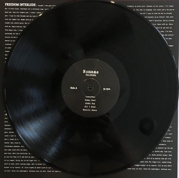 Noname (18) : Telefone (LP, Mixtape, RE)