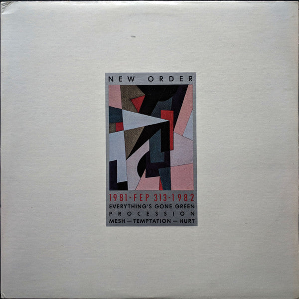 New Order : 1981-1982 (12", EP, Comp)