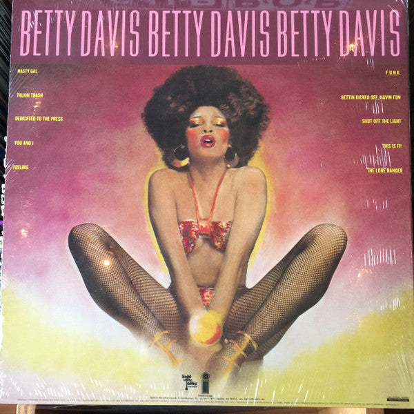 Betty Davis : Nasty Gal (LP, Album, RE, RM)