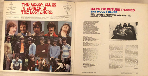 The Moody Blues : In Search Of The Lost Chord / Days Of Future Passed (2xLP, Comp, Gat)