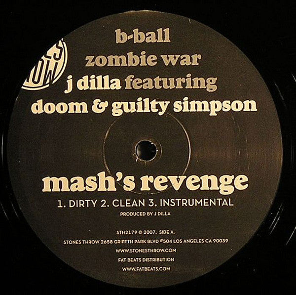 Supreme Team (2) / J Dilla : See (Suite) / Mash's Revenge (12")