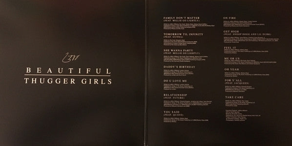 Young Thug (2) : Beautiful Thugger Girls (2xLP, Album)