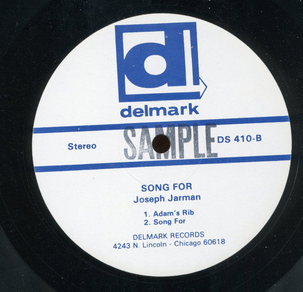 Joseph Jarman : Song For (LP, Album, RP)