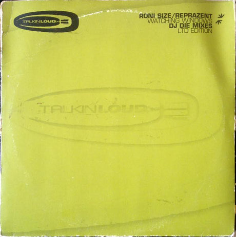 Roni Size / Reprazent : Watching Windows (DJ Die Mixes) (12", Ltd)