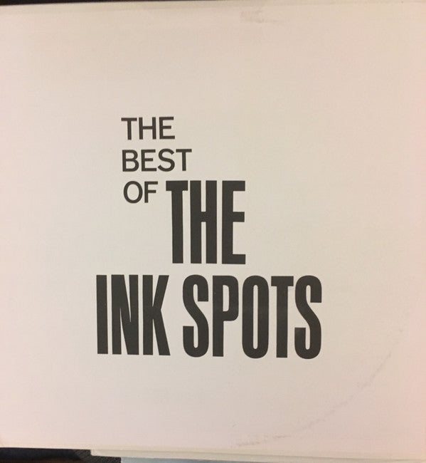 The Ink Spots : The Best Of The Ink Spots (2xLP, Comp, Dlx, Gat)