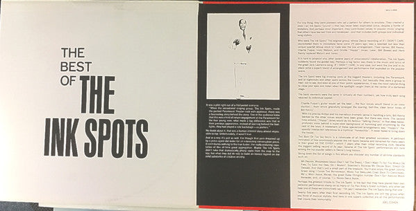 The Ink Spots : The Best Of The Ink Spots (2xLP, Comp, Dlx, Gat)
