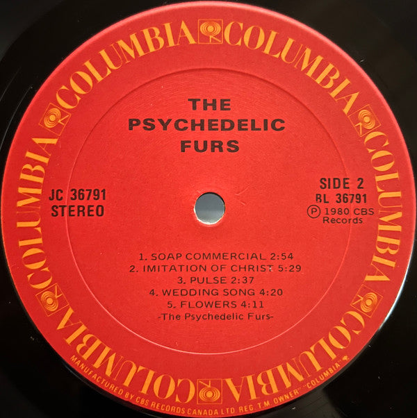 The Psychedelic Furs : The Psychedelic Furs (LP, Album)