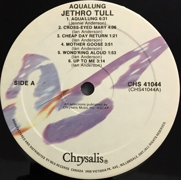 Jethro Tull : Aqualung (LP, Album, RE, Gat)