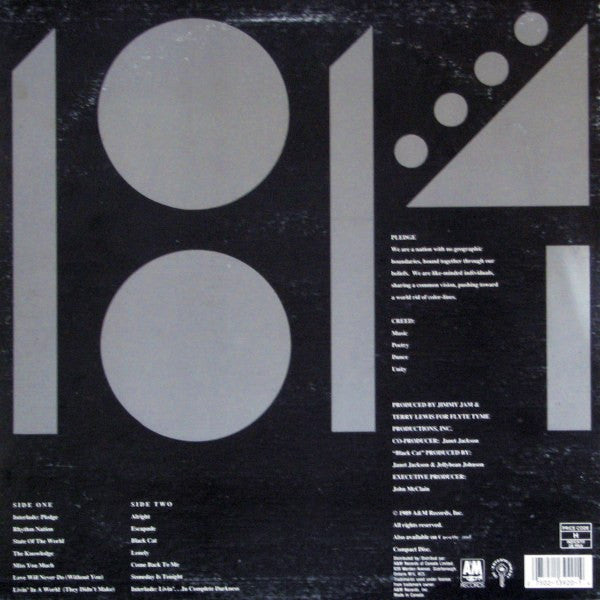 Janet Jackson : Rhythm Nation 1814 (LP, Album)