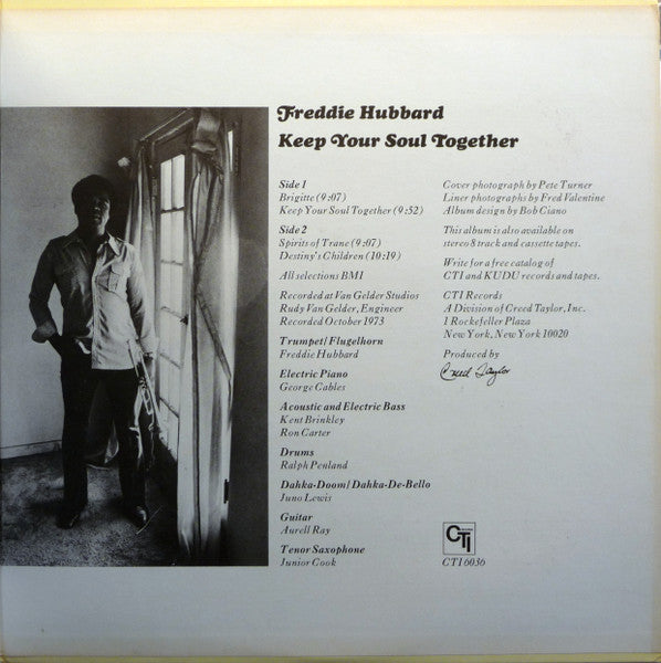 Freddie Hubbard : Keep Your Soul Together (LP, Album, Gat)
