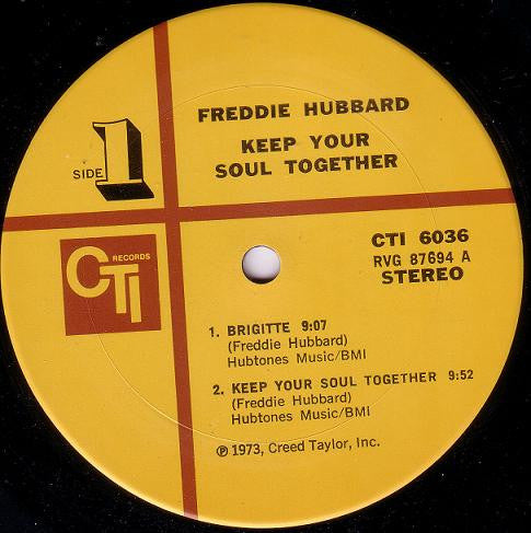 Freddie Hubbard : Keep Your Soul Together (LP, Album, Gat)