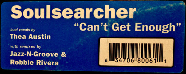 Soulsearcher : Can't  Get Enough (2x12")