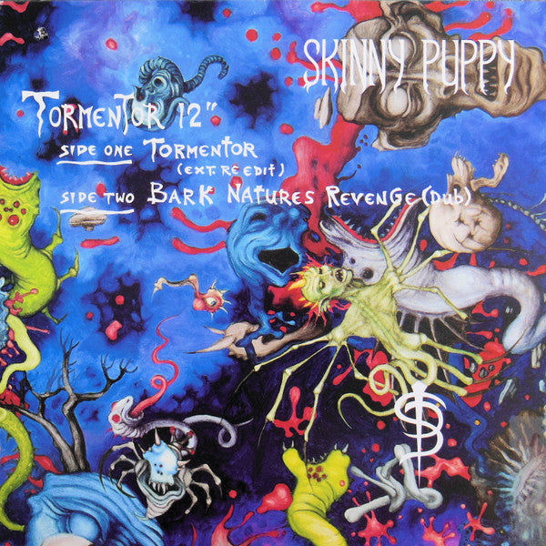 Skinny Puppy : Tormentor (12", Single, Blu)