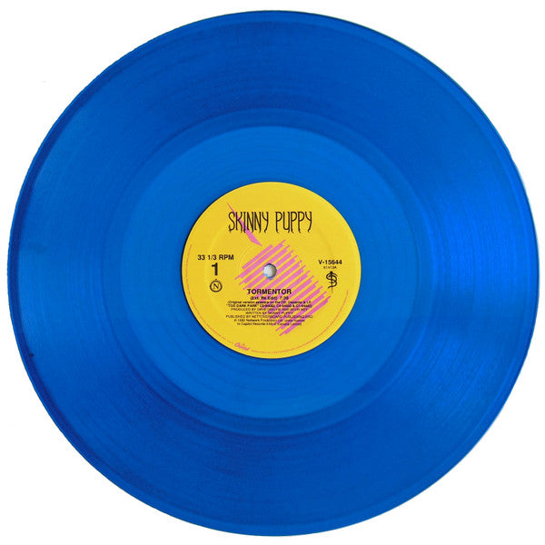 Skinny Puppy : Tormentor (12", Single, Blu)