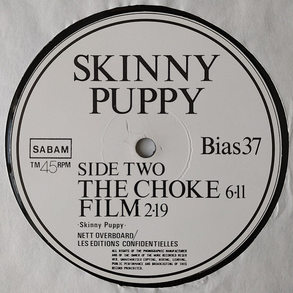 Skinny Puppy : Dig It (12", Single)