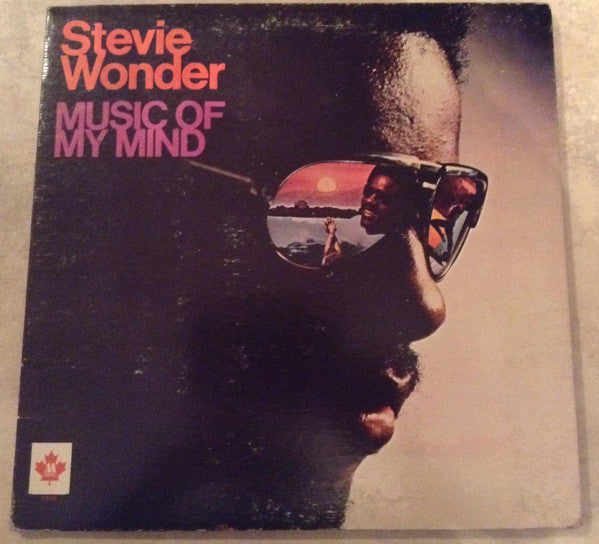 Stevie Wonder : Music of My Mind (LP, Album, RE)
