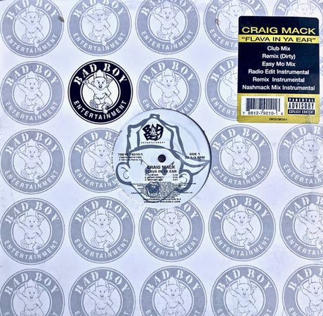 Craig Mack : Flava In Ya Ear (Remix) (12", RE)