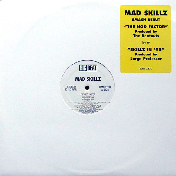 Mad Skillz : The Nod Factor (12", Promo)