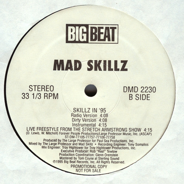 Mad Skillz : The Nod Factor (12", Promo)