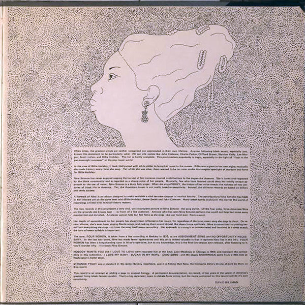 Nina Simone : A Portrait Of Nina (2xLP, Comp, Gat)