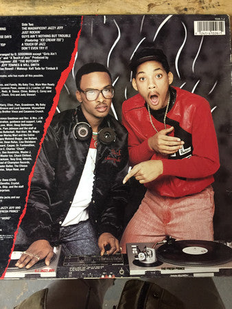 DJ Jazzy Jeff & The Fresh Prince : Rock The House (LP, Album)