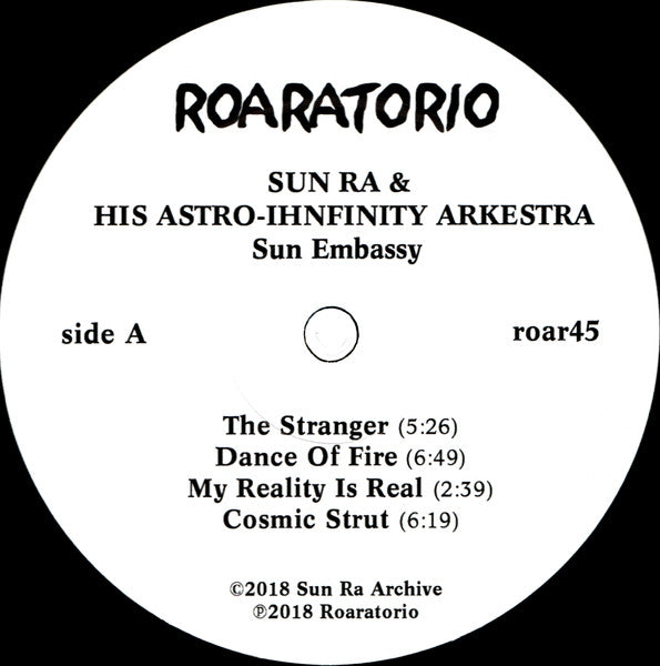 The Sun Ra Arkestra : Sun Embassy (LP, Album)