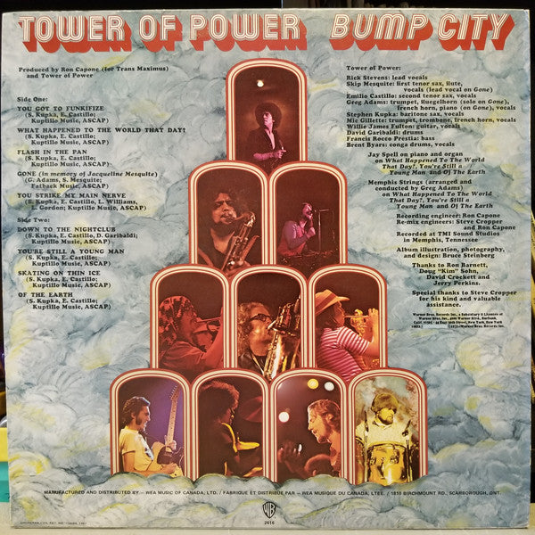 Tower Of Power : Bump City (LP, Album, RE)
