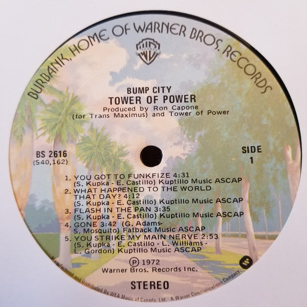 Tower Of Power : Bump City (LP, Album, RE)