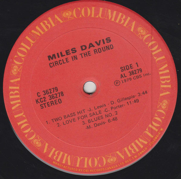 Miles Davis : Circle In The Round (2xLP, Comp)