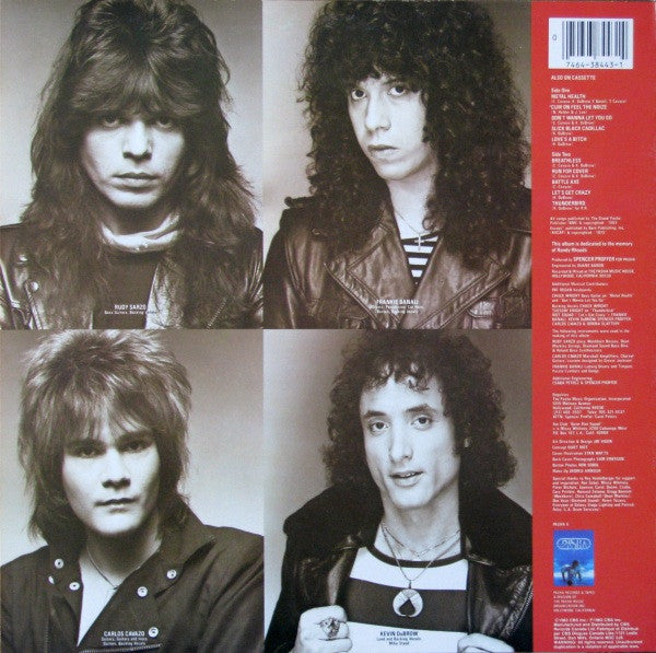 Quiet Riot : Metal Health (LP, Album)