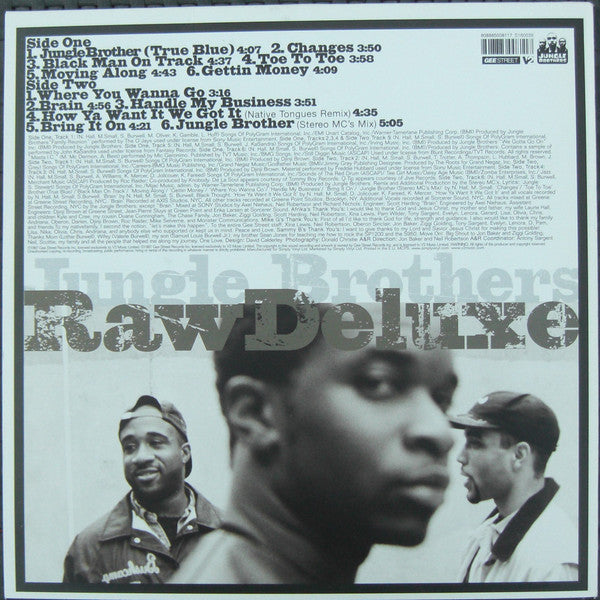 Jungle Brothers : Raw Deluxe (LP, Album, RE, 180)