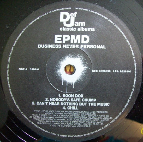 EPMD : Business Never Personal (2xLP, Album, RE)