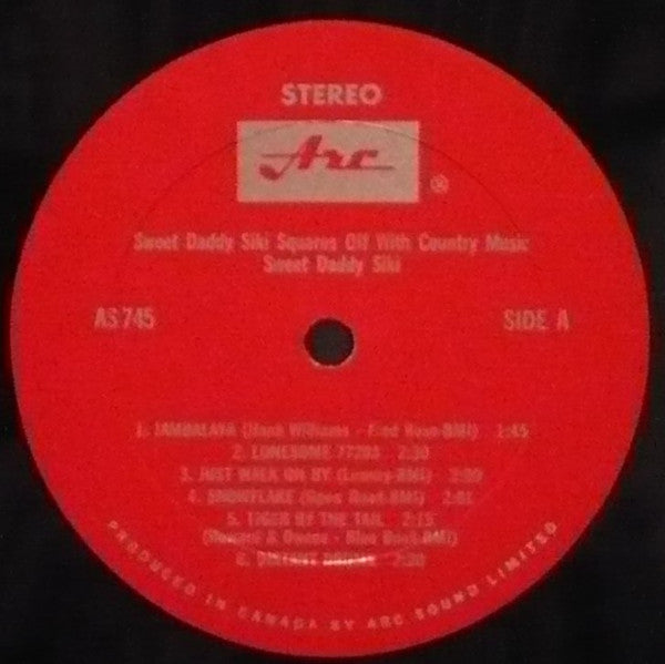 Sweet Daddy Siki : Squares Off With Country Music (LP)